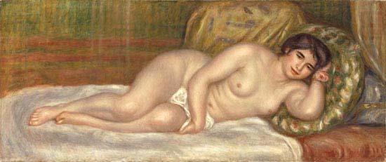 Pierre-Auguste Renoir Woman on a Couch china oil painting image